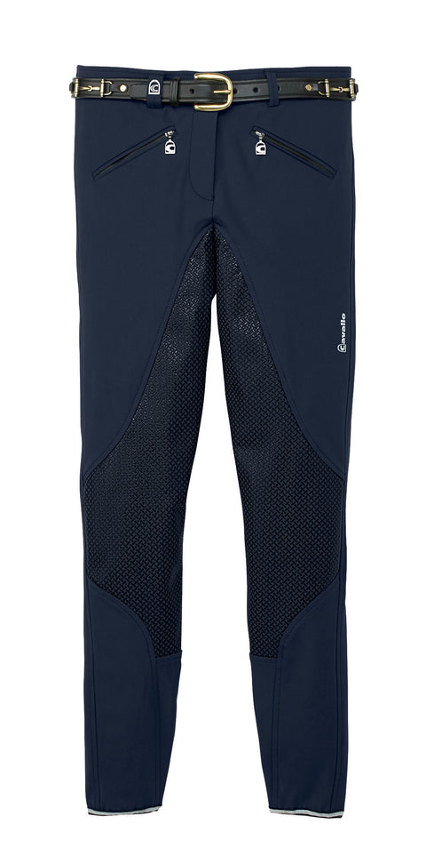 Cavallo® Ladies’ Caja Grip Full-Seat Breech - Dark Blue / 24 - Full Seat Breeches