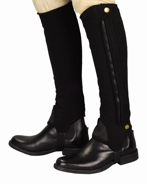 TuffRider® Adult Grippy Nubuck Half Chaps