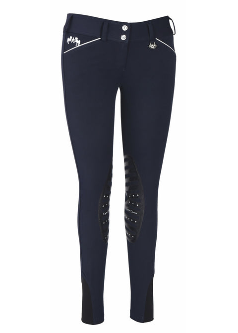 Equine Couture™ Ladies' Brittni Silicone Knee-Patch Breech