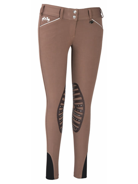 Equine Couture™ Ladies' Brittni Silicone Knee-Patch Breech