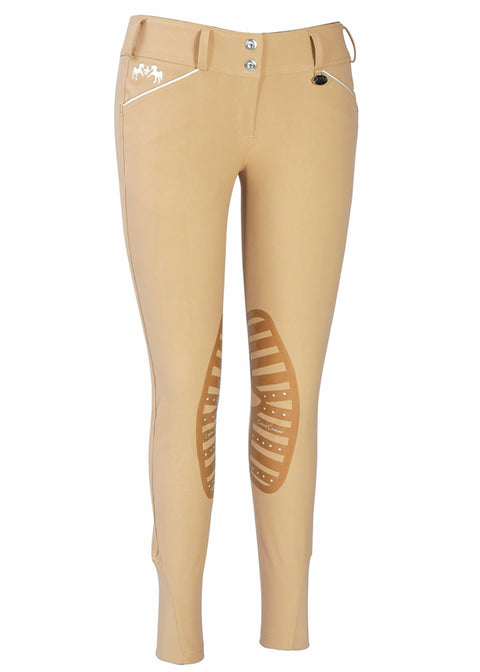 Equine Couture™ Ladies' Brittni Silicone Knee-Patch Breech