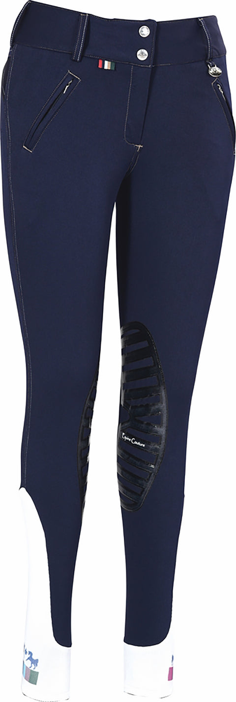 Equine Couture™ Ladies' Beatta Silicone Knee-Patch Breech