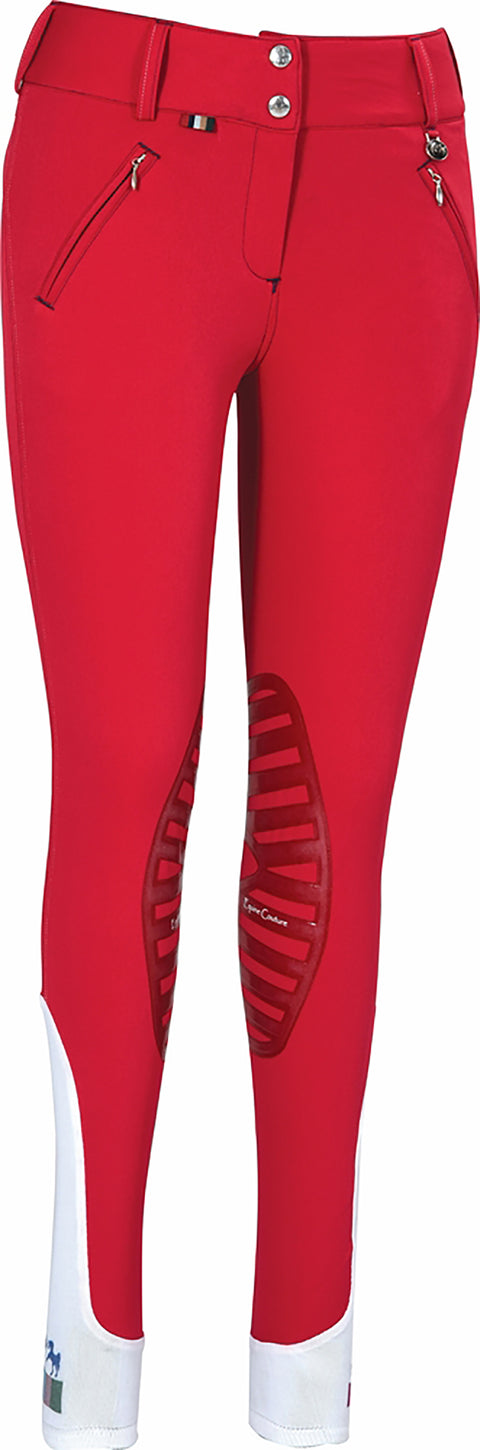Equine Couture™ Ladies' Beatta Silicone Knee-Patch Breech