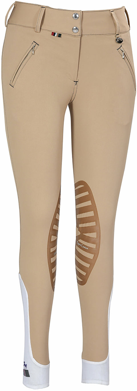 Equine Couture™ Ladies' Beatta Silicone Knee-Patch Breech