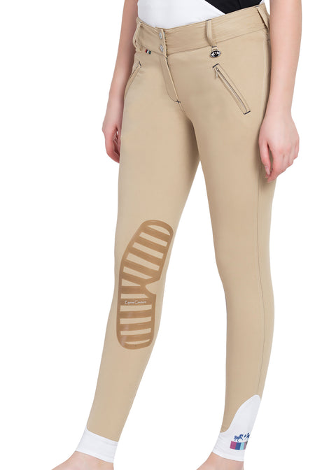 Equine Couture™ Ladies' Beatta Silicone Knee-Patch Breech