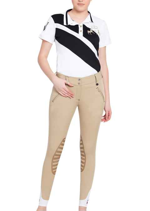 Equine Couture™ Ladies' Beatta Silicone Knee-Patch Breech