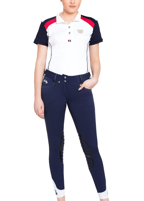 Equine Couture™ Ladies' Darsy Silicone Knee-Patch Breech