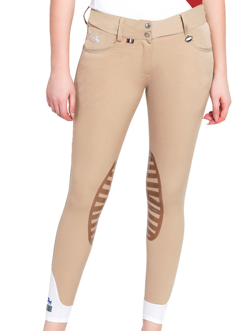 Equine Couture™ Ladies' Darsy Silicone Knee-Patch Breech