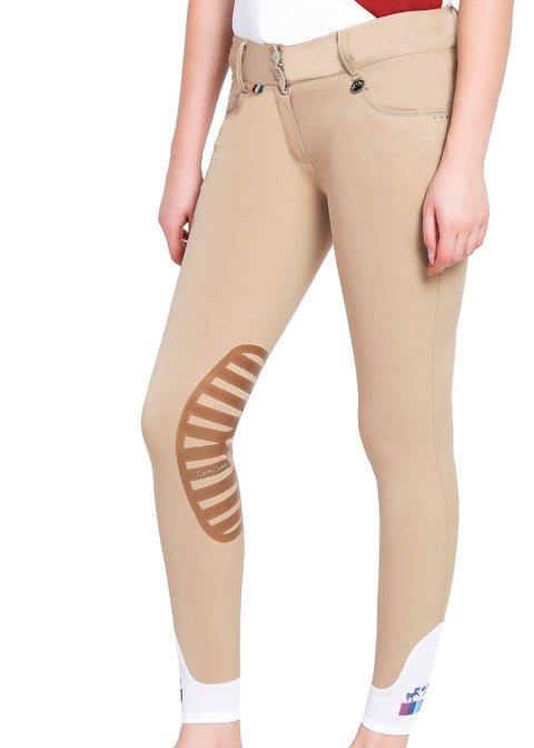 Equine Couture™ Ladies' Darsy Silicone Knee-Patch Breech