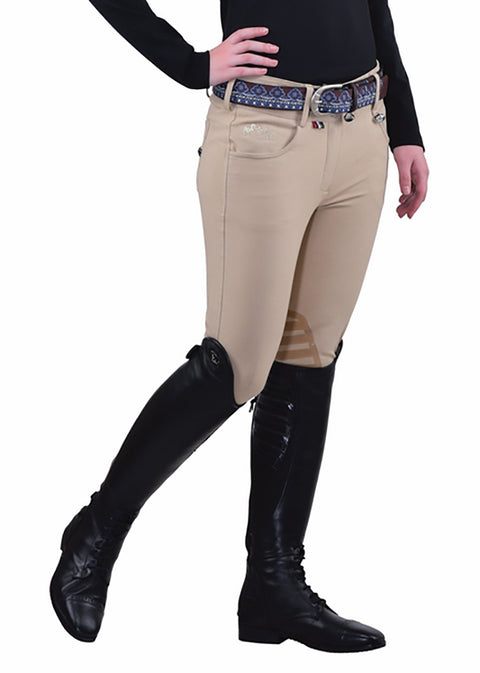 Equine Couture™ Ladies' Sophie Silicone Knee-Patch Breech