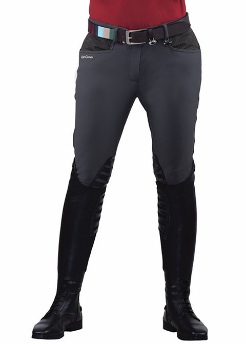 Equine Couture™ Ladies' Oslo Silicone Knee-Patch Breech
