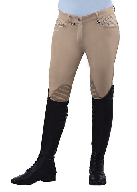 Equine Couture™ Ladies' Oslo Silicone Knee-Patch Breech