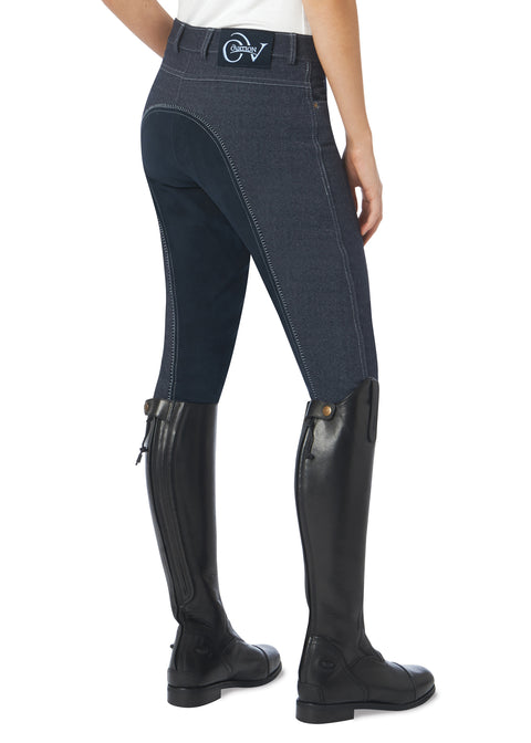 Ovation® Ladies' Euro Mélange Classic Full-Seat Breech