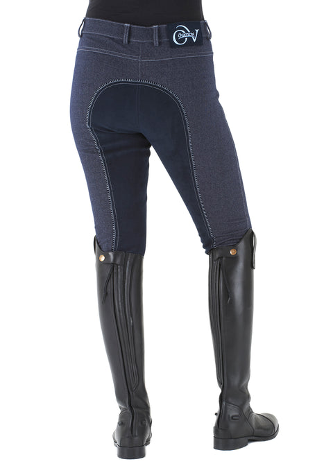 Ovation® Ladies' Euro Mélange Classic Full-Seat Breech