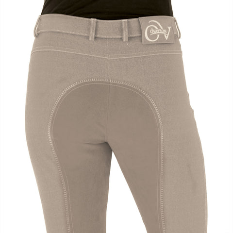 Ovation® Ladies' Euro Mélange Classic Full-Seat Breech