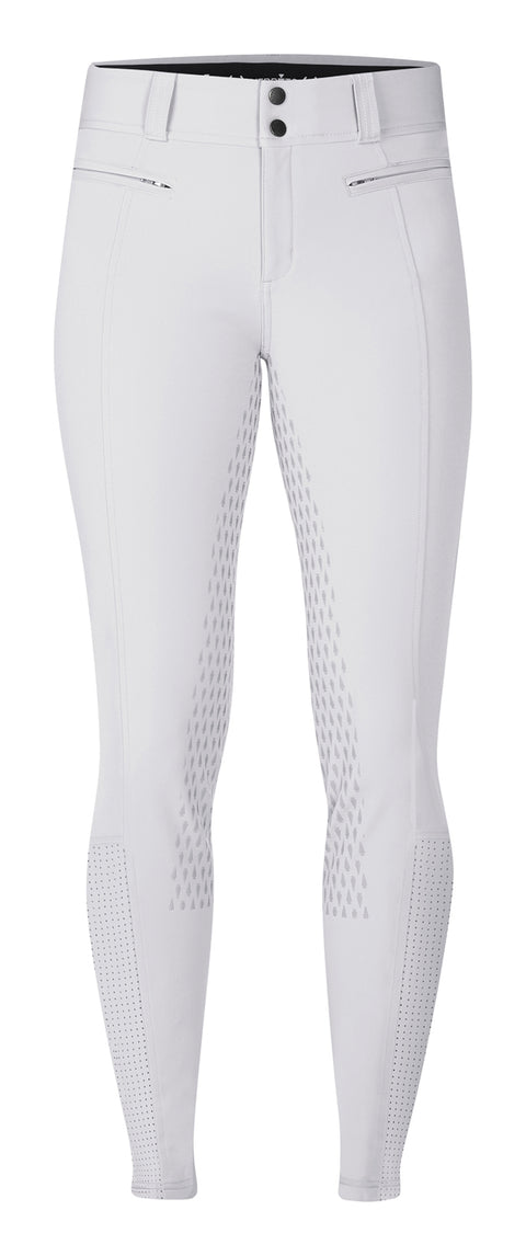Kerrits Ladies’ Affinity IceFil® Full-Seat Breech - White / 1X - Full Seat Breeches
