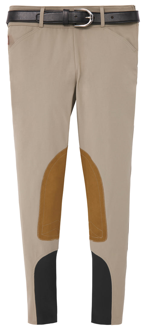 THE TAILORED SPORTSMAN™ Ladies’ Mid-Rise Side-Zip Breech with Boot Sock Bottoms