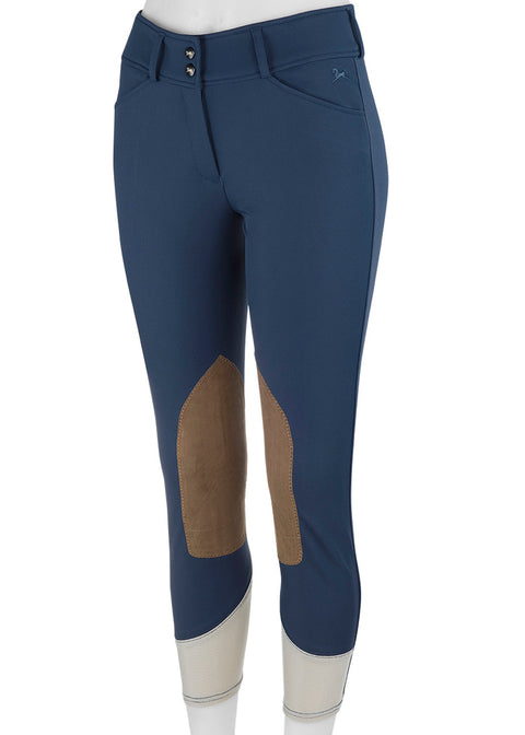 R.J. Classics Ladies’ Anna Mid-Rise Front-Zip Knee-Patch Breech