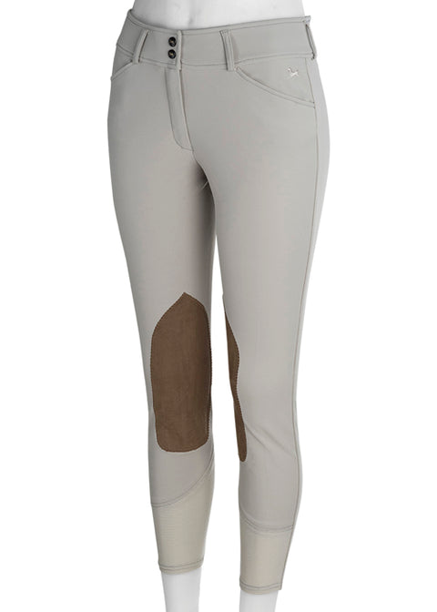 R.J. Classics Ladies’ Anna Mid-Rise Front-Zip Knee-Patch Breech