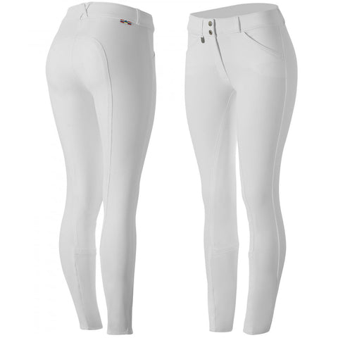 Horze Ladies' Grand Prix Synthetic Leather Full-Seat Breech