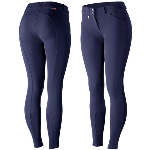 Horze Ladies’ Grand Prix Silicone Knee-Patch Breech