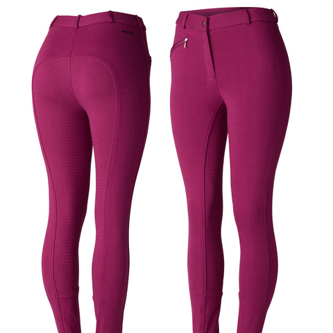 Horze Ladies' Active Silicone Full-Seat Breech