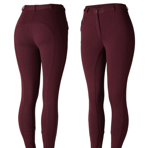 Horze Ladies' Active Silicone Full-Seat Breech
