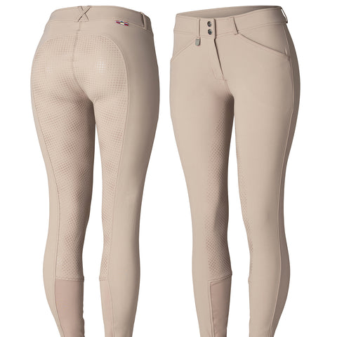Horze Ladies' Grand Prix Silicone Full-Seat Breech