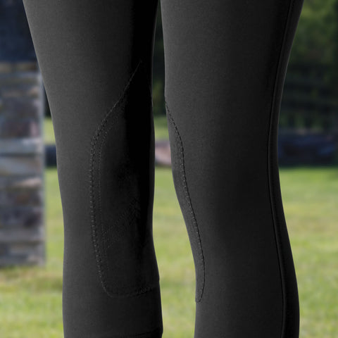 Horze Ladies’ Grand Prix Synthetic Leather Knee-Patch Breech