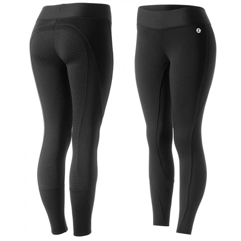Horze Ladies' Active Winter Full-Seat Tight with Silicone Grip