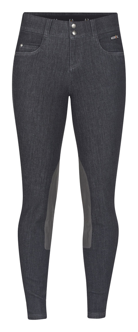 Kerrits® Ladies’ Stretch Denim Knee-Patch Breech