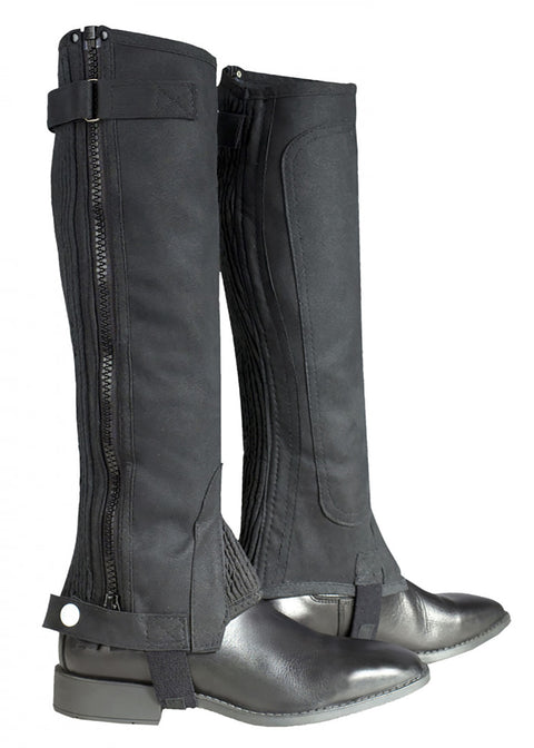 Horze Kids' Ribbed Amara Half Chaps