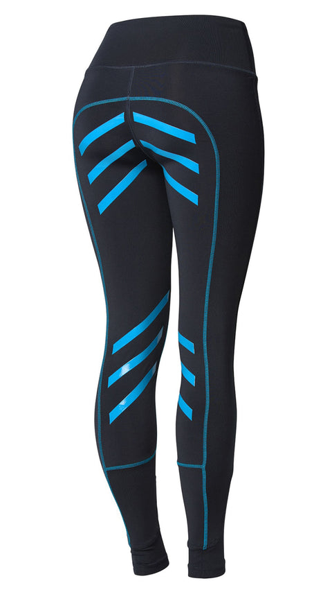 Ladies’ Equitation Colored Silicone Full-Seat Riding Tight