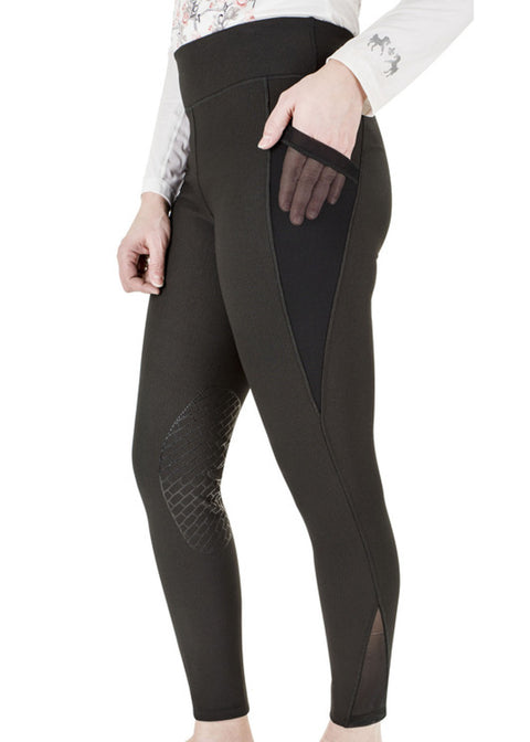 TuffRider® Ladies’ Classic Ribbed Knee-Patch Tight