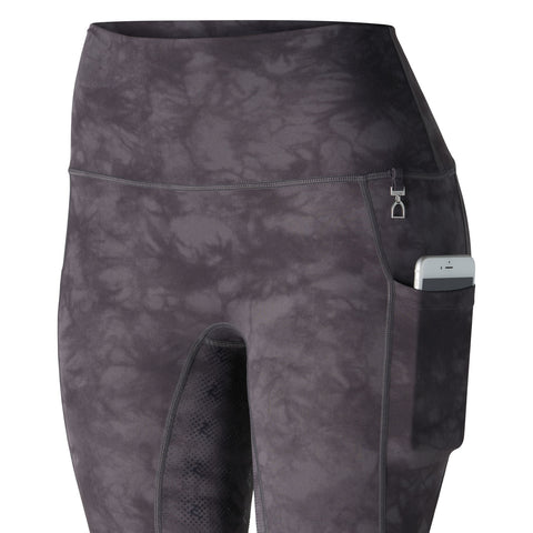 Horze Ladies’ Karen Tie-Dye High-Waist Full-Seat Tight