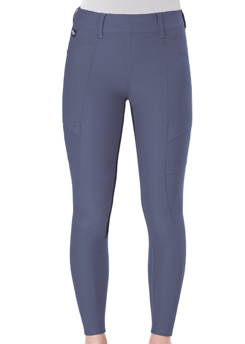 Irideon® Ladies’ Issential Cargo Full-Seat Tight - Bluestone / 1X - Tights