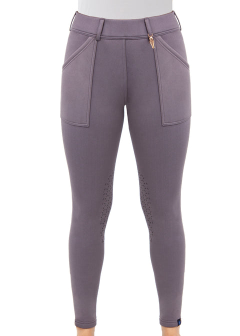 Irideon® Ladies’ Fjord Fleece Knee-Patch Breech - Fig / 1X - Knee Patch Breeches