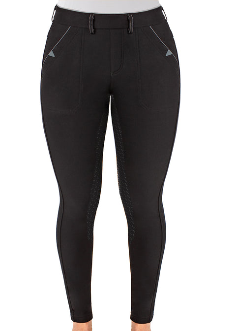 Irideon® Ladies’ WindTech Full-Seat Breech - Black / Xs - Full Seat Breeches