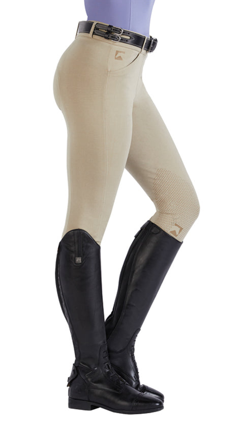 Riding Sport™ Ladies’ Pull-On Knee-Patch Breech