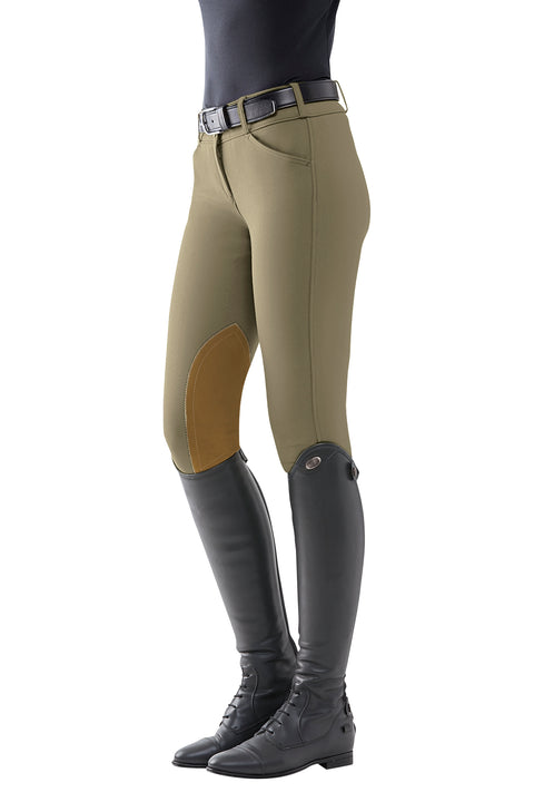 THE TAILORED SPORTSMAN™ Ladies’ Mid-Rise Vintage Patch Sock-Bottom Breech