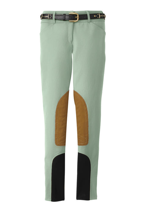 THE TAILORED SPORTSMAN™ Ladies’ Mid-Rise Front-Zip Breech with Boot Sock Bottoms