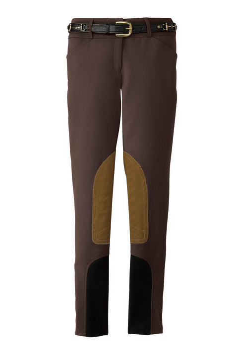 THE TAILORED SPORTSMAN™ Ladies’ Mid-Rise Front-Zip Breech with Boot Sock Bottoms