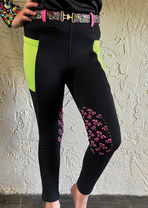 Belle & Bow Equestrian Children’s Fleece Tight