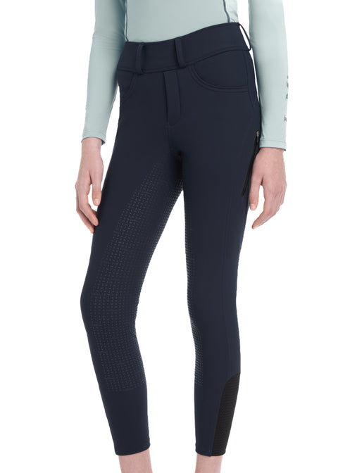 LeMieux® Young Rider Winter Full-Seat Bregging - Navy / 7/8 - Childs Winter Breeches
