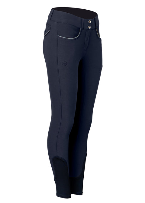 Halter Ego® Evolution Full-Seat Breech - Navy/Sparkle / 28 - Full Seat Breeches