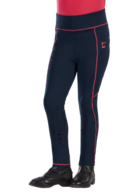 Riding Sport™ Kids’ Poppy Knee-Patch Tight