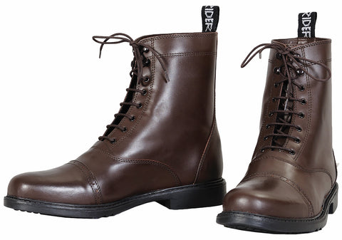 TuffRider® Men's Baroque Lace Up Laced Paddock Boots