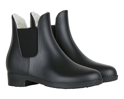 Horze Junior Bonn Paddock Boots with Faux Fur Lining