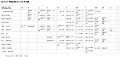 DS Ladies’ Madison Field Boots