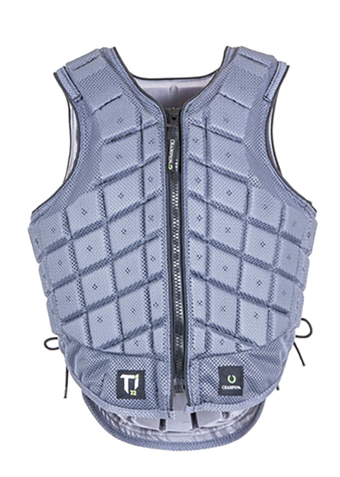 Champion® Adults’ Titanium Ti22 Body Protector - Gunmetal / Small Regular - Body Protectors